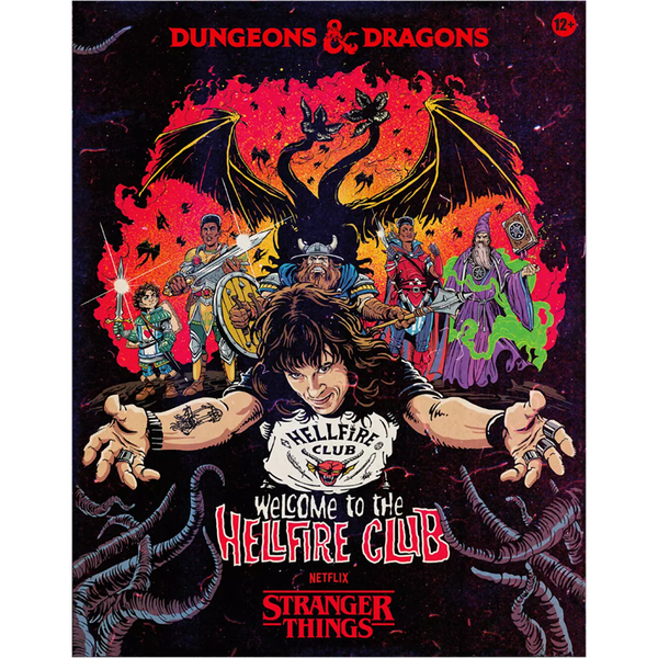 D&D 5.5E: STRANGER THINGS STARTER SET: WELCOME TO THE HELLFIRE CLUB