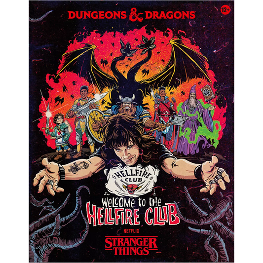 D&D 5.5E: STRANGER THINGS STARTER SET: WELCOME TO THE HELLFIRE CLUB