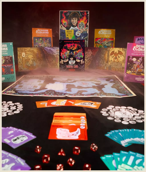 D&D 5.5E: STRANGER THINGS STARTER SET: WELCOME TO THE HELLFIRE CLUB