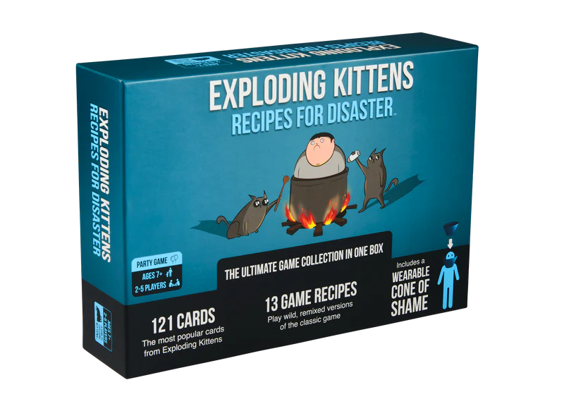 EXPLODING KITTENS RECIPES FOR DISASTER EN
