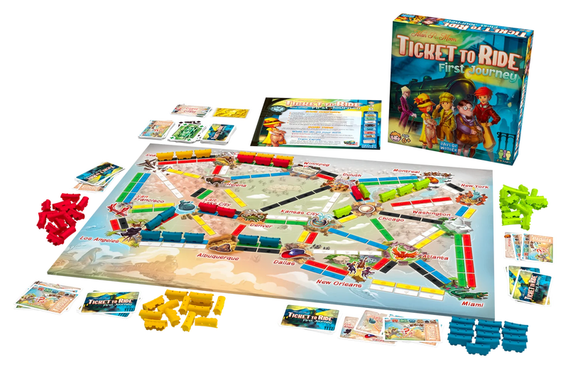 TICKET TO RIDE FIRST JOURNEY EN