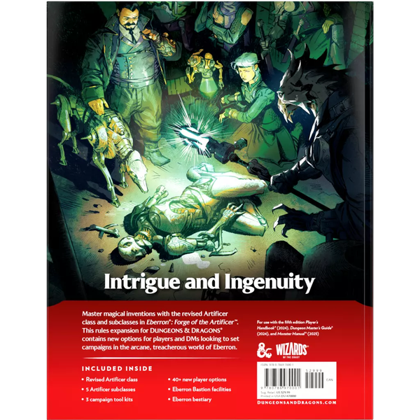 D&D 5.5E: Eberron Forge of the Artificer