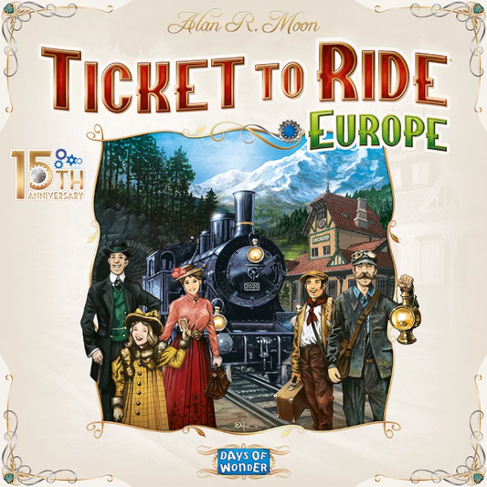 TICKET TO RIDE EUROPE: 15TH ANNIVERSARY EN