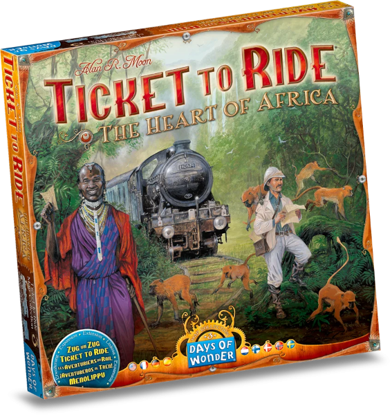 TICKET TO RIDE MAP COLLECTION VOLUME 3 AFRICA