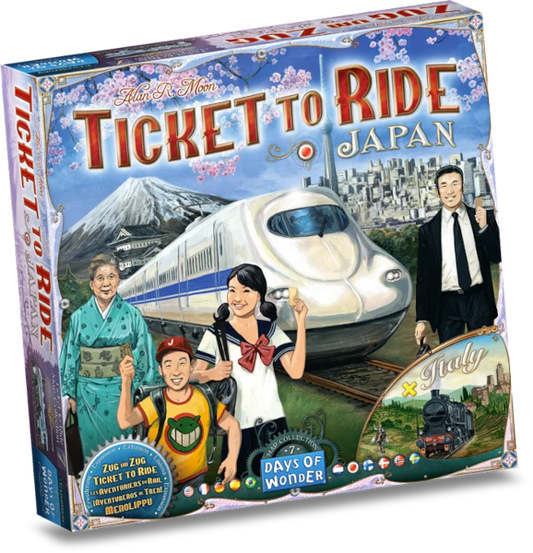 TICKET TO RIDE MAP COLLECTION VOLUME 7 JAPAN ITALY EN