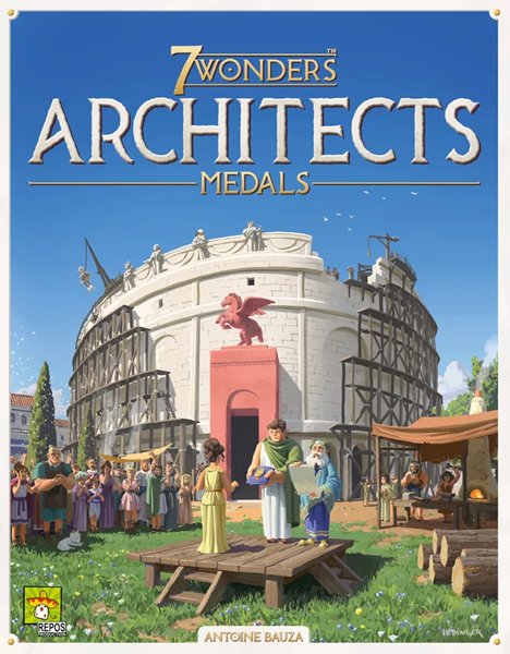 7 WONDERS ARCHITECTS MEDALS EN