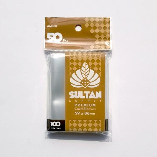 SULTAN SLEEVES AMBER (62 X 89MM) 50