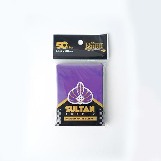 Djinn card sleeves - Purple (50) 63.5mm x 88 mm (66x91)