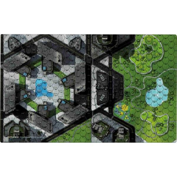 BattleTech: CITY CENTRAL PARK SHOPPING DISTRICT BATTLEMAT