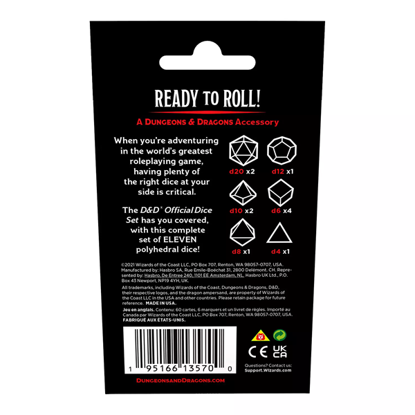 D&D 5E: Official Dice Set