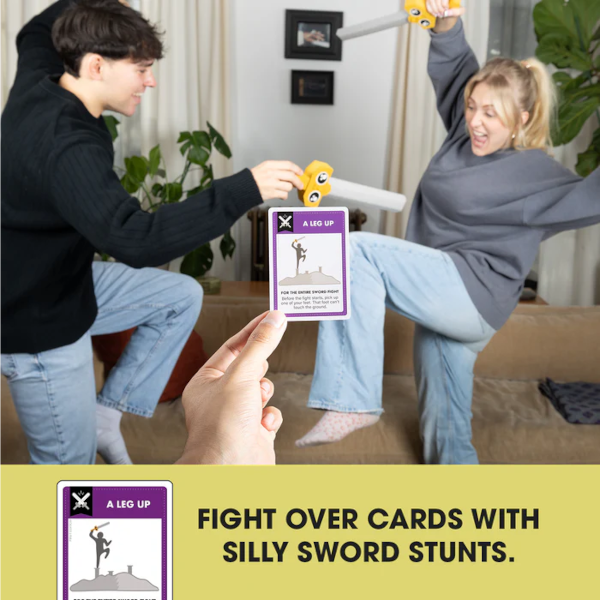 LET'S HIT EACH OTHER WITH FAKE SWORDS (LARGE)  EN