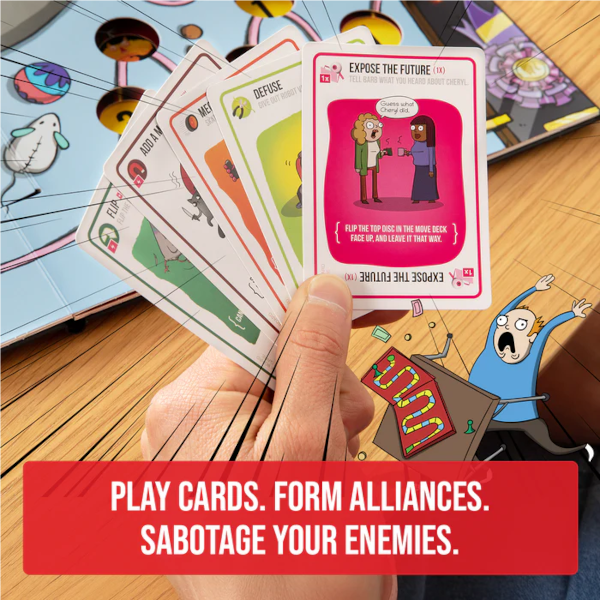 EXPLODING KITTENS THE BOARD GAME (PREMIUM) EN