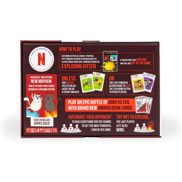 EXPLODING KITTENS GOOD VS EVIL EN