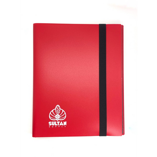 Sultan Binder: 9 Pocket Binder (360 Cards) (Red)