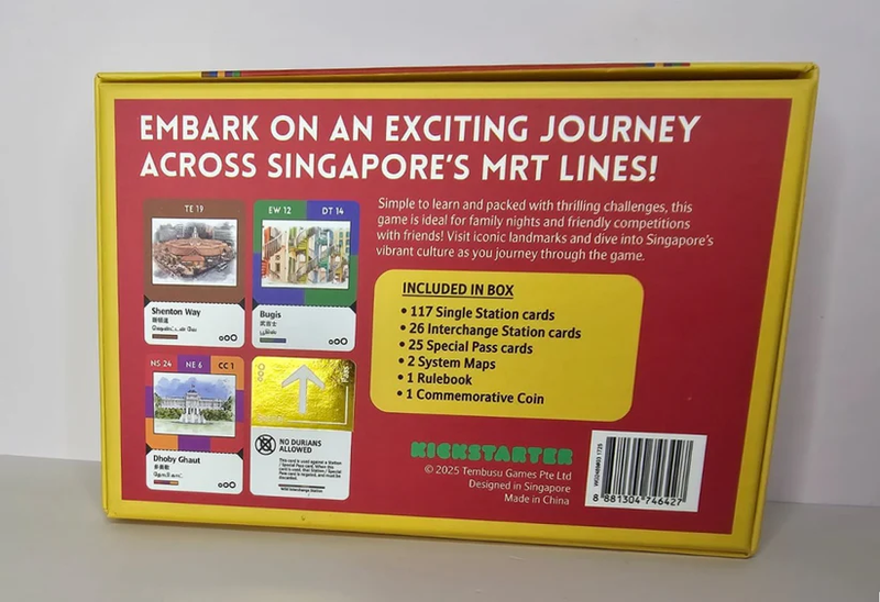 NEXT STATION SG60 EDITION: The Singapore MRT Game