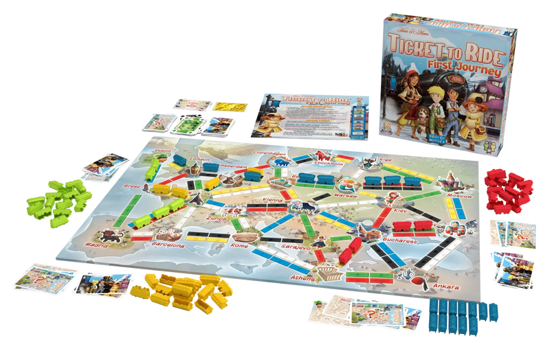 TICKET TO RIDE EUROPE FIRST JOURNEY