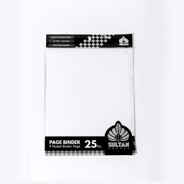 SULTAN PAGES: 9 POCKET CLEAR