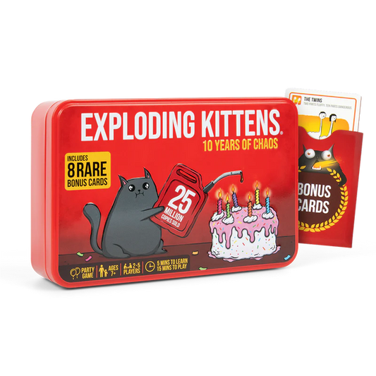 EXPLODING KITTENS 10-YEAR ANNIVERSARY EDITION EN