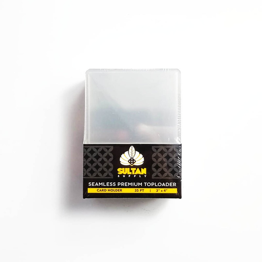 Sultan 35 pt Clear Premium Toploader 3x4