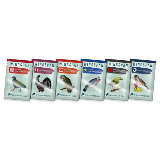 WINGSPAN FAN - DESIGNED BIRD PROMO SET 1