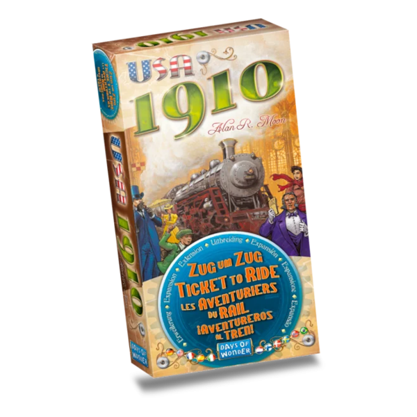 TICKET TO RIDE USA 1910 EXPANSION EN