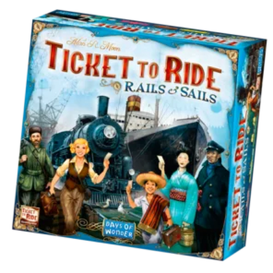 TICKET TO RIDE RAILS SAILS EN