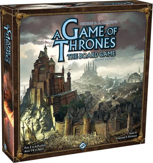 A GAME OF THRONES BOARD GAME 2ND ED