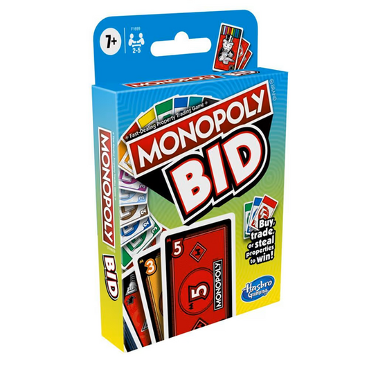 MONOPOLY BID Card Game