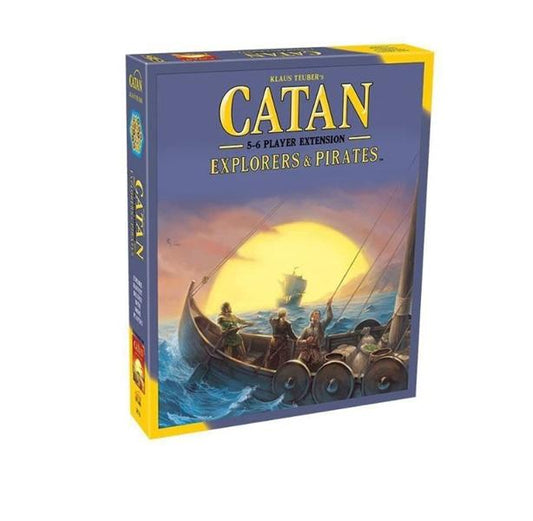 CATAN EXPLORERS PIRATES 5-6 PLAYER EN