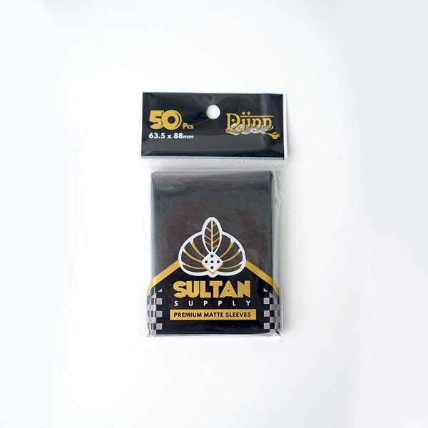 Djinn card sleeves - Black (50) 63.5mm x 88 mm (66x91)