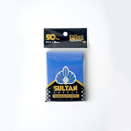 Djinn card sleeves - Blue (50) 63.5mm x 88 mm (66x91)