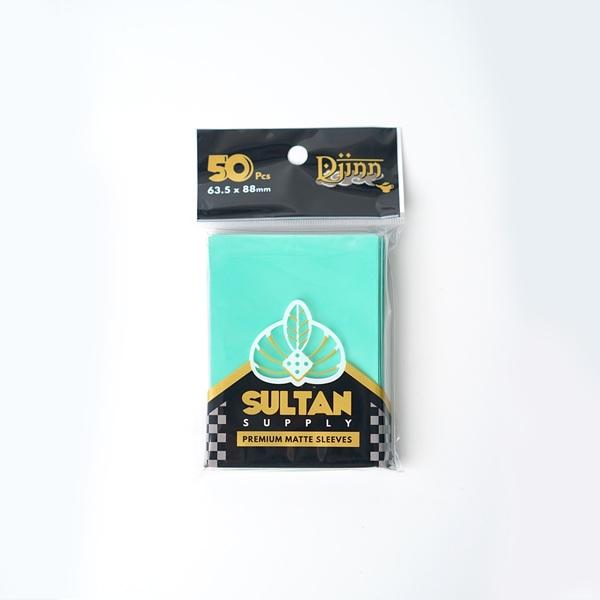 Djinn card sleeves - Mint (50) 63.5mm x 88 mm (66x91)