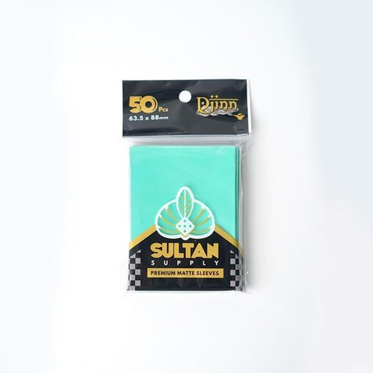 Djinn card sleeves - Mint (50) 63.5mm x 88 mm (66x91)