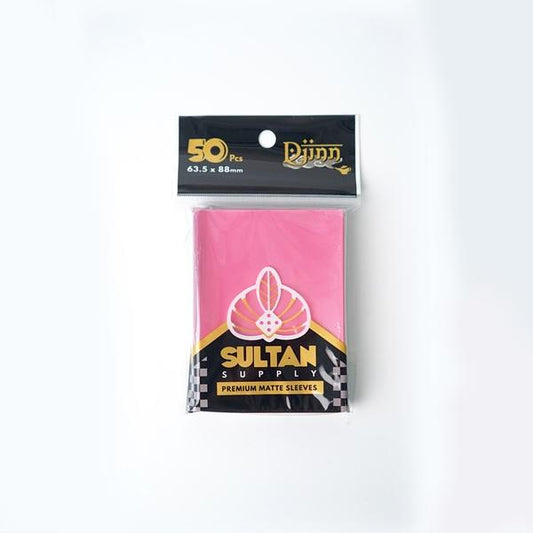 Djinn card sleeves - Pink (50) 63.5mm x 88 mm (66x91)