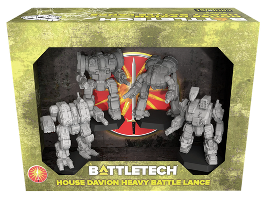 BattleTech: House Davion Heavy Battle Lance Force Pack