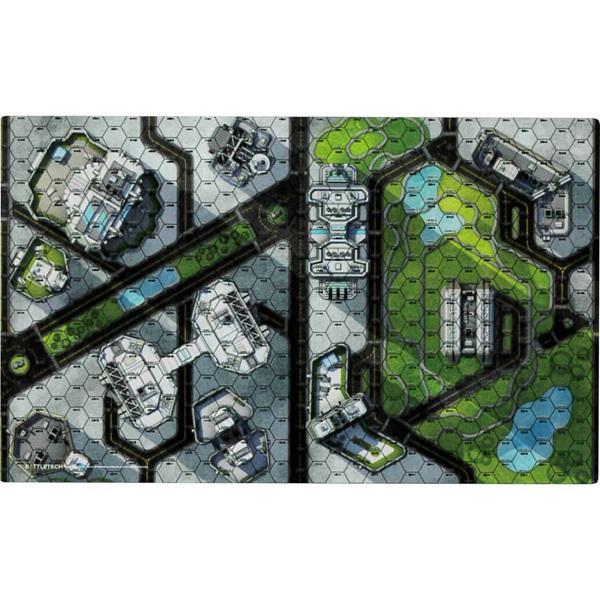 BattleTech: CITY CENTRAL PARK SHOPPING DISTRICT BATTLEMAT