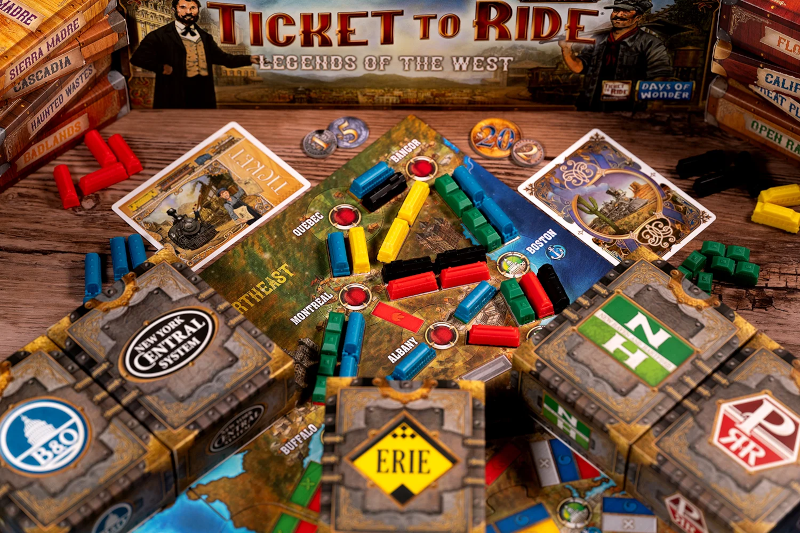 TICKET TO RIDE LEGENDS OF THE WEST EN