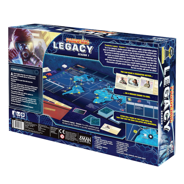 PANDEMIC: LEGACY (BLUE EDITION)