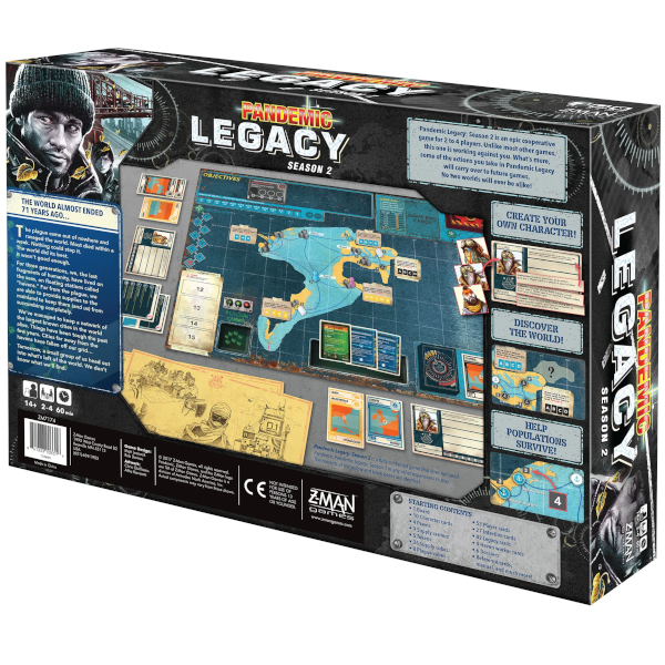 PANDEMIC: LEGACY SEASON 2 (BLACK ED)
