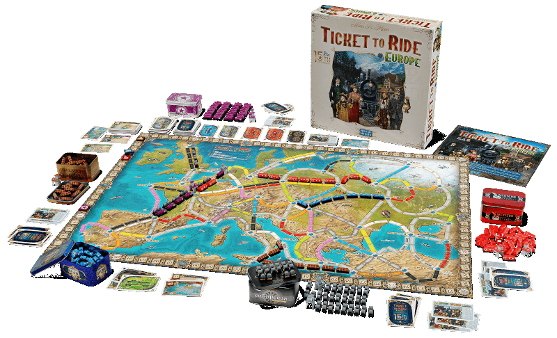 TICKET TO RIDE EUROPE: 15TH ANNIVERSARY EN