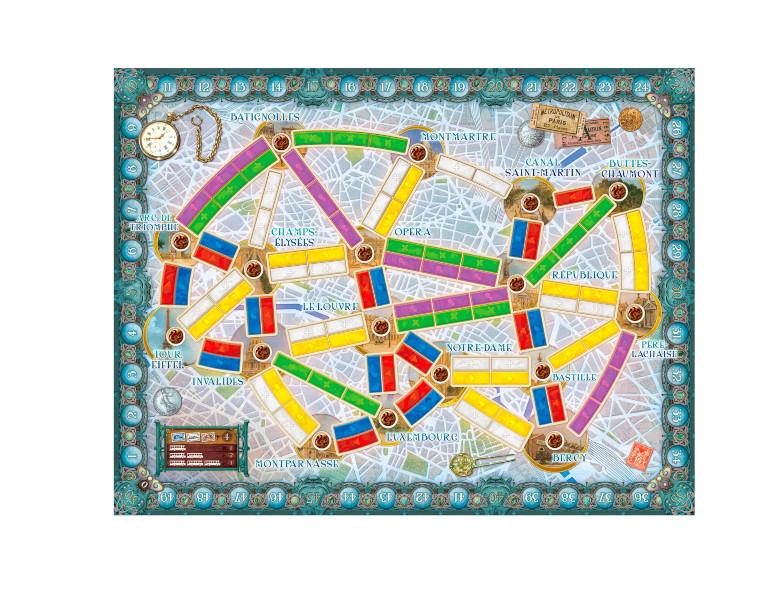 TICKET TO RIDE PARIS EN