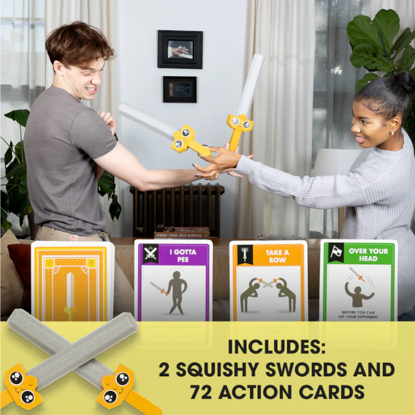 LET'S HIT EACH OTHER WITH FAKE SWORDS (LARGE)  EN