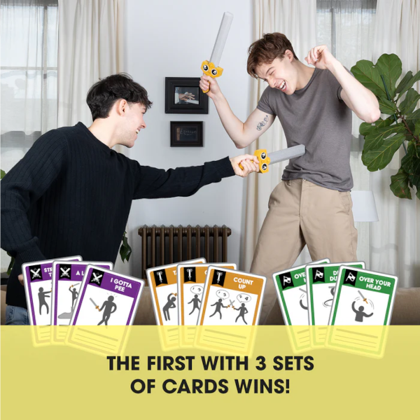 LET'S HIT EACH OTHER WITH FAKE SWORDS (LARGE)  EN