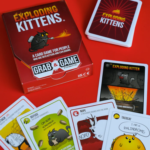 EXPLODING KITTENS GRAB & GAME EDITION