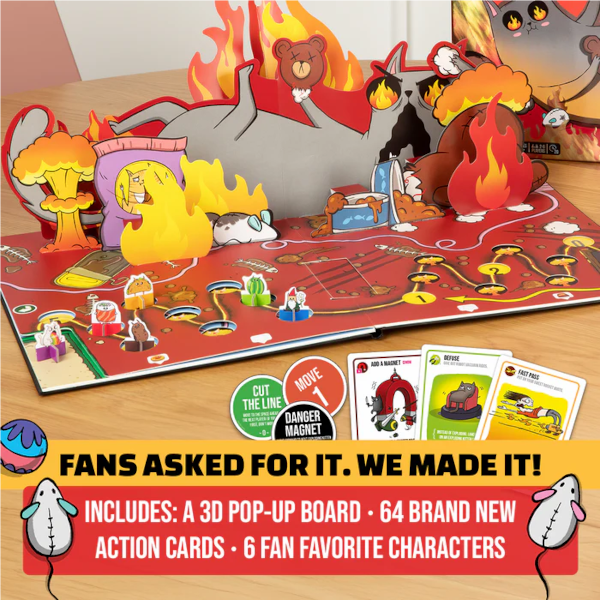 EXPLODING KITTENS THE BOARD GAME (PREMIUM) EN