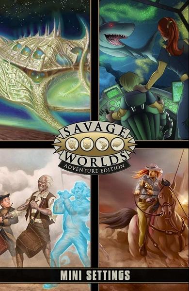 SAVAGE WORLDS: GAME MASTER SCREEN AND MINI SETTING