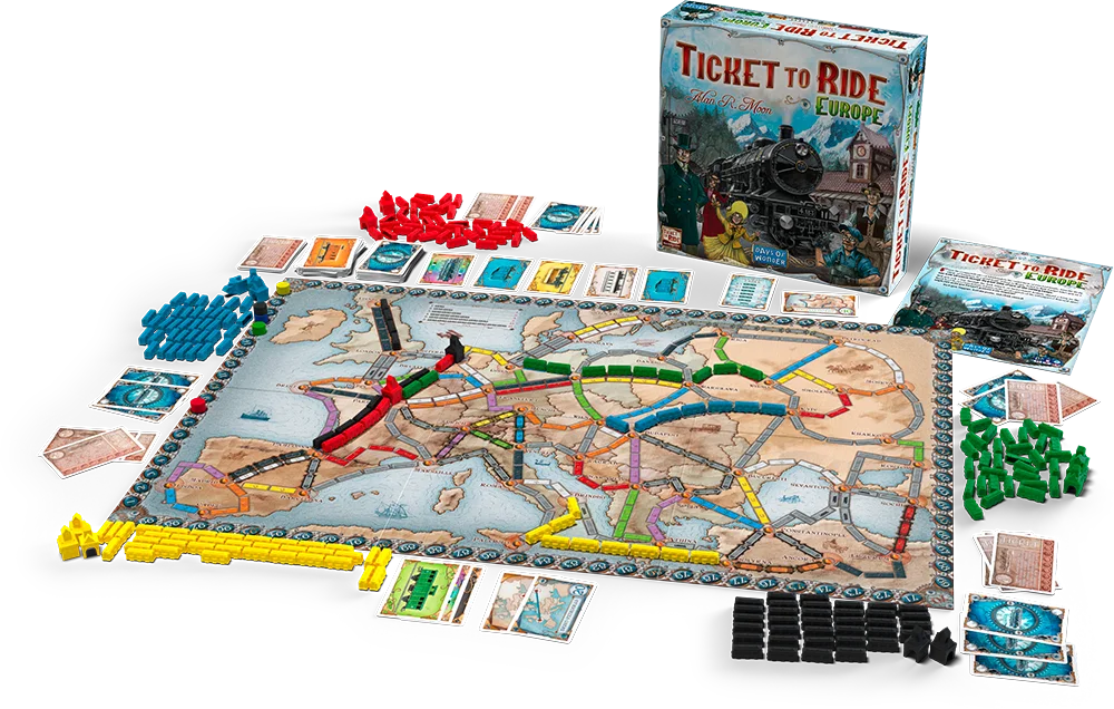 TICKET TO RIDE EUROPE EN