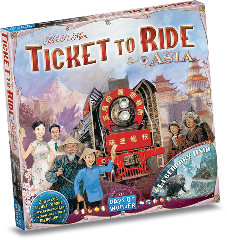 TICKET TO RIDE: ASIA MAP COLLECTION 1