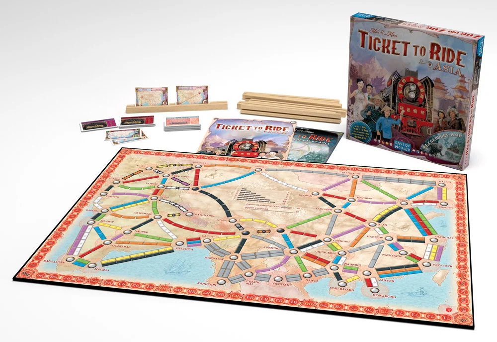 TICKET TO RIDE: ASIA MAP COLLECTION 1