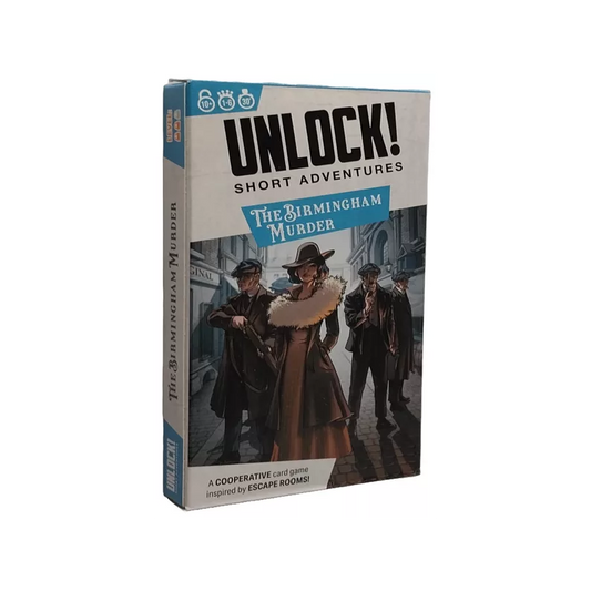 UNLOCK! SHORT ADVENTURES 9- THE BIRMINGHAM MURDER